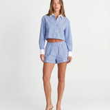 Azuramoda | Stylowy Komplet Damski Bluza i Spódnica Komfortowy Look