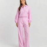 Azuramoda | Stylowy Komplet Damski Bluza i Spodnie Komfortowy Casual