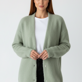 Damski kardigan długi elegancki sweter na co dzień