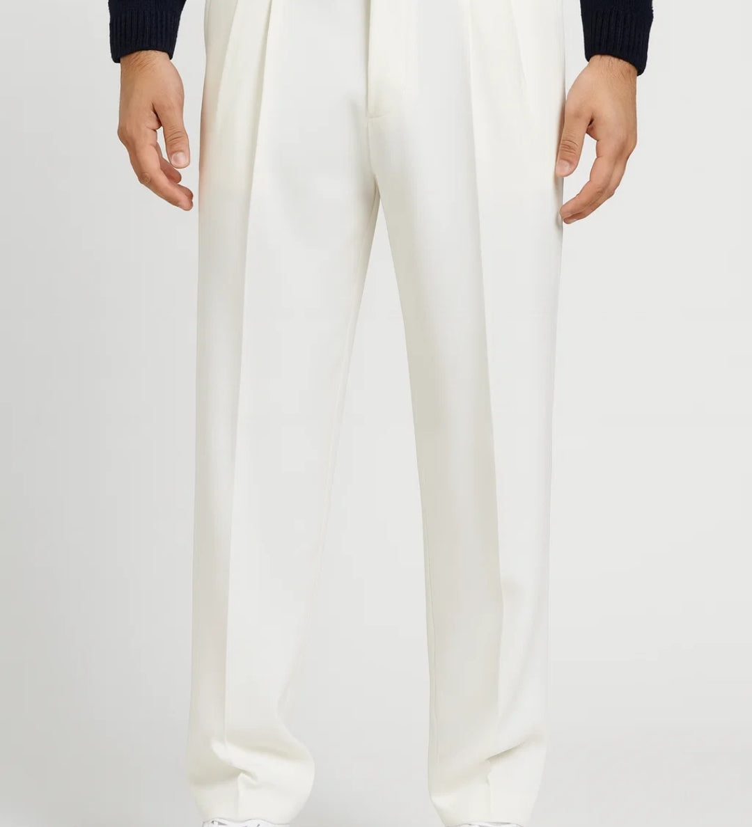 Męskie spodnie eleganckie relaxed fit wygodne nowoczesny styl