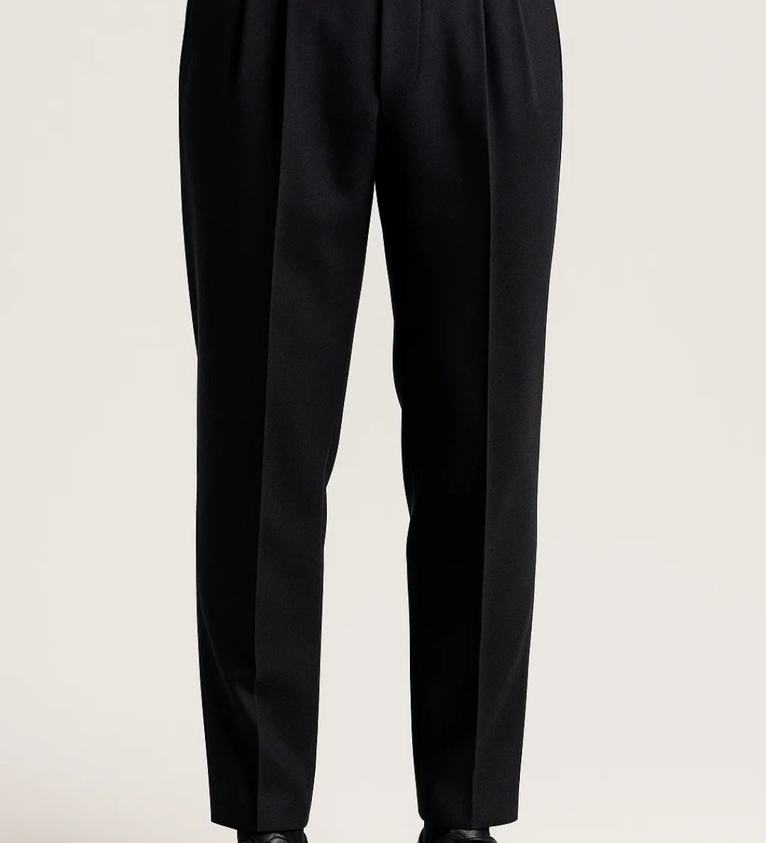 Męskie spodnie eleganckie tapered styl nowoczesny i wygodny