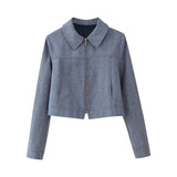 Azuramoda | Stylowy Komplet Damski Bluza i Spodnie Nowoczesny Casual