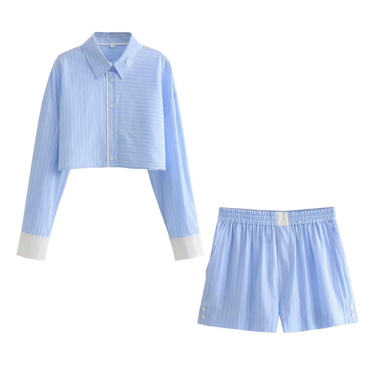 Azuramoda | Stylowy Komplet Damski Bluza i Spódnica Komfortowy Look