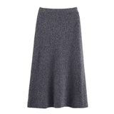 Azuramoda | Elegancki Komplet Damski Sweter i Spódnica Dopasowany Styl