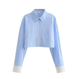Azuramoda | Stylowy Komplet Damski Bluza i Spódnica Komfortowy Look