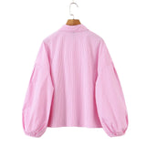 Azuramoda | Stylowy Komplet Damski Bluza i Spodnie Komfortowy Casual