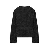 Azuramoda | Elegancki Komplet Damski Sweter i Spódnica Klasyczny Styl