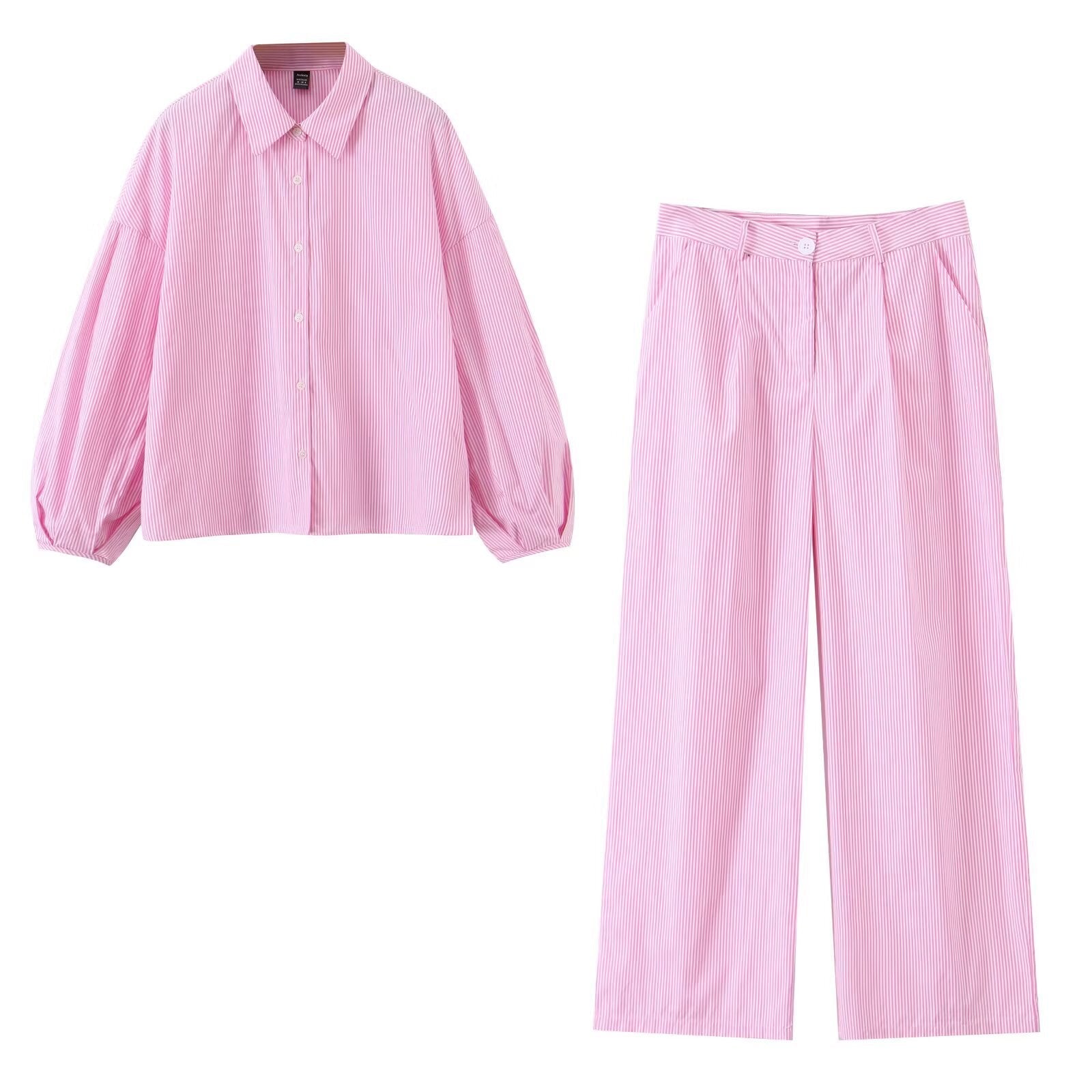 Azuramoda | Stylowy Komplet Damski Bluza i Spodnie Komfortowy Casual