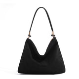 Azuramoda | Elegancka Torebka Hobo z Regulowanym Paskiem