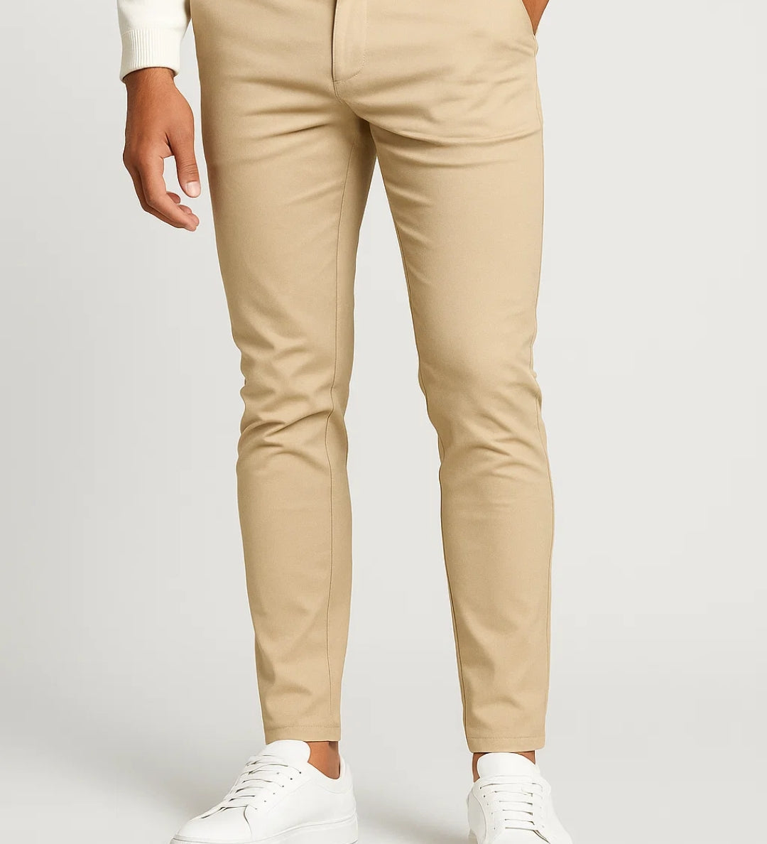 Męskie spodnie chino slim fit eleganckie i wygodne na co dzień