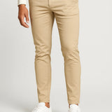 Męskie spodnie chino slim fit eleganckie i wygodne na co dzień