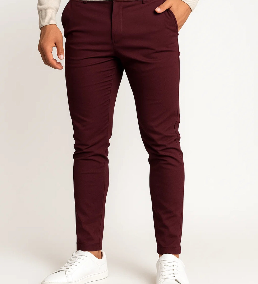 Męskie spodnie chino slim fit eleganckie i wygodne na co dzień