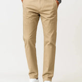 Męskie spodnie eleganckie slim fit nowoczesne stylowe i wygodne
