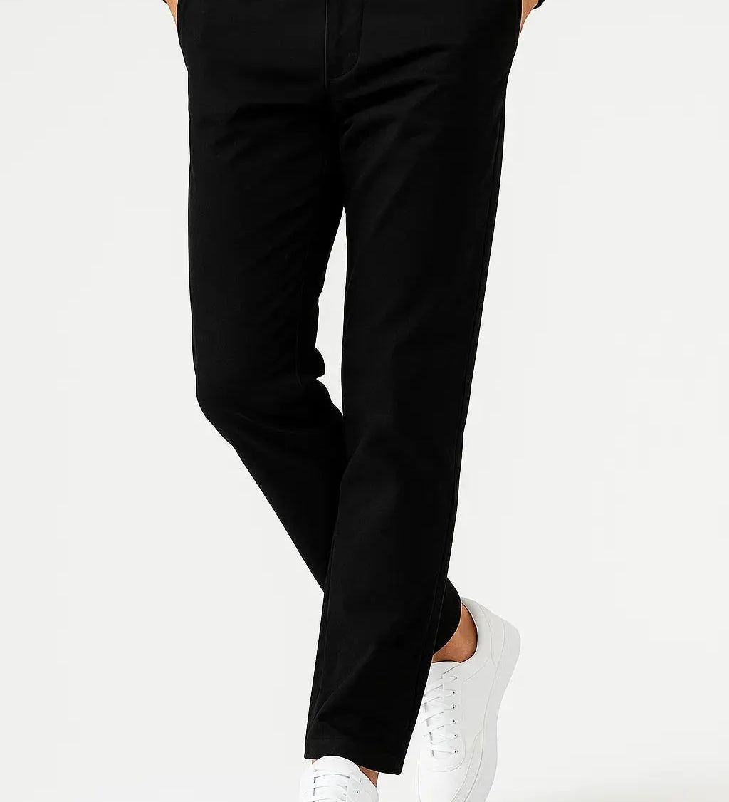 Męskie spodnie eleganckie slim fit nowoczesne stylowe i wygodne
