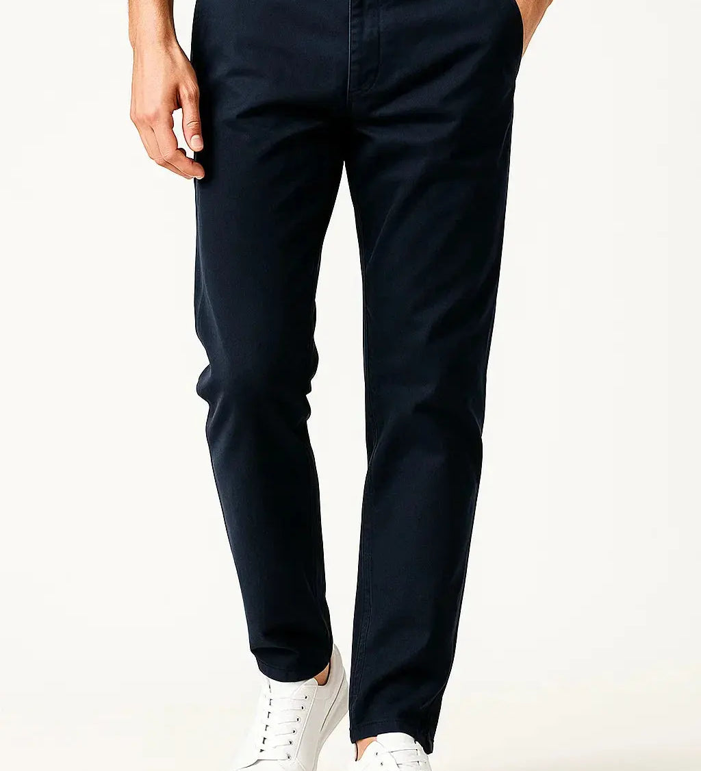 Męskie spodnie eleganckie slim fit nowoczesne stylowe i wygodne