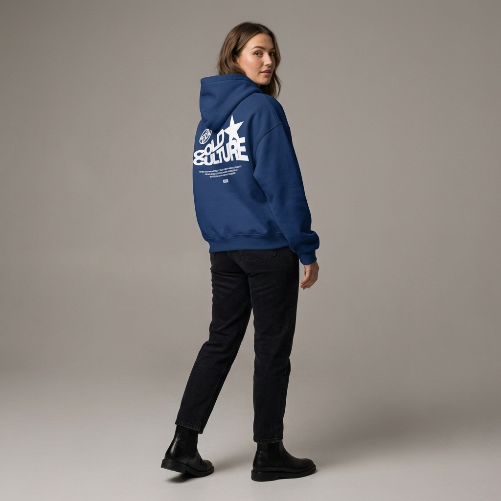 Damska bluza oversize z nadrukiem wygodna casual na co dzień