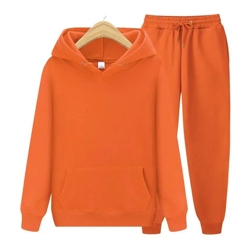 Męski komplet dresowy bluza i spodnie sportowy wygodny styl