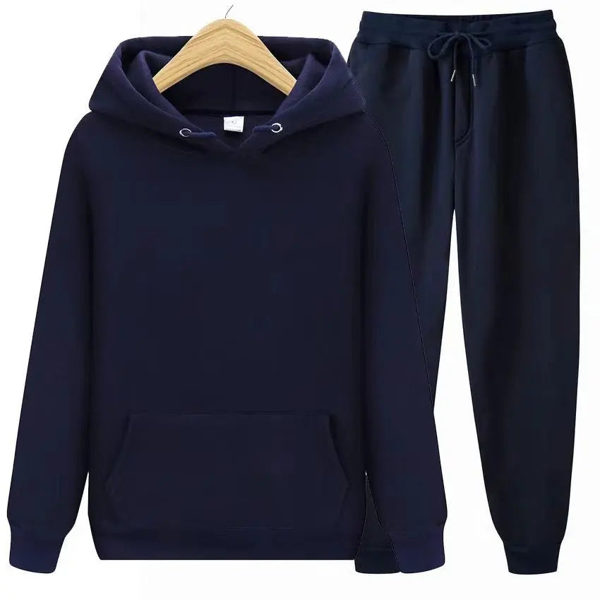 Męski komplet dresowy bluza i spodnie sportowy wygodny styl