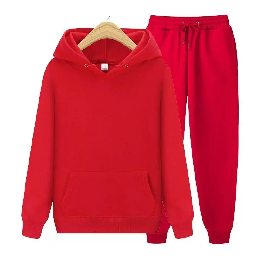 Męski komplet dresowy bluza i spodnie sportowy wygodny styl