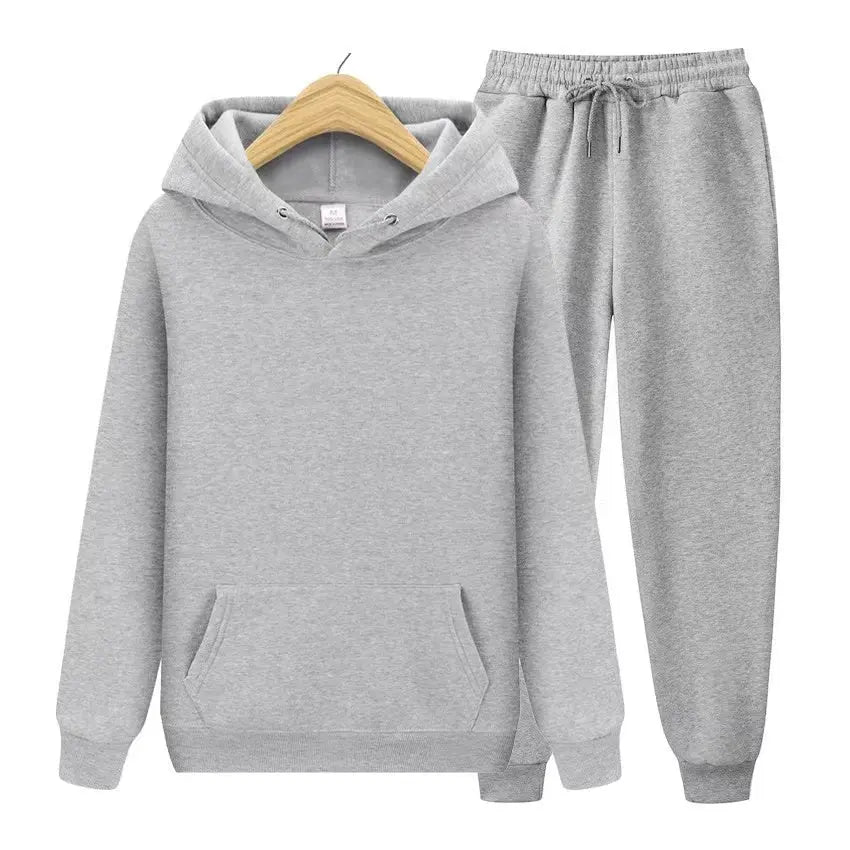 Męski komplet dresowy bluza i spodnie sportowy wygodny styl