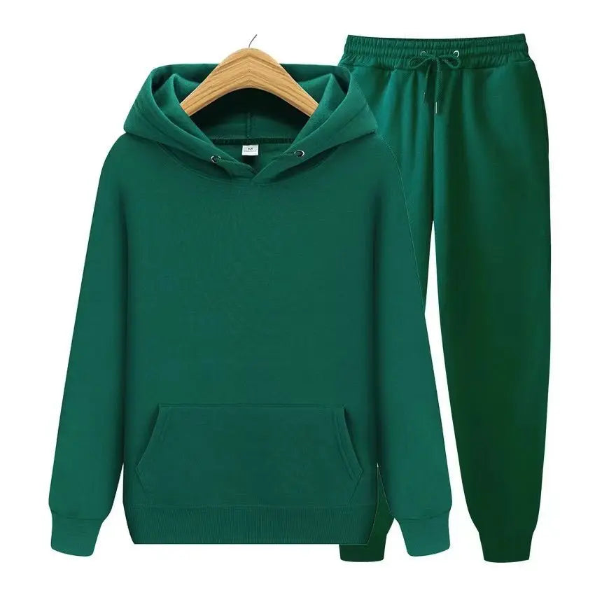 Męski komplet dresowy bluza i spodnie sportowy wygodny styl